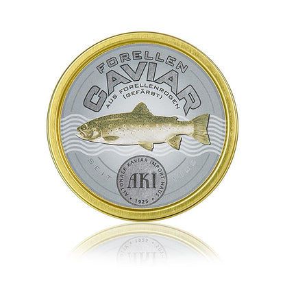 Ørredkaviar, sort, 200 g