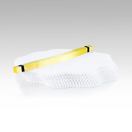 The Original Lemon Wraps – citronserviet, hvid, med gul sløjfe, 100 stk