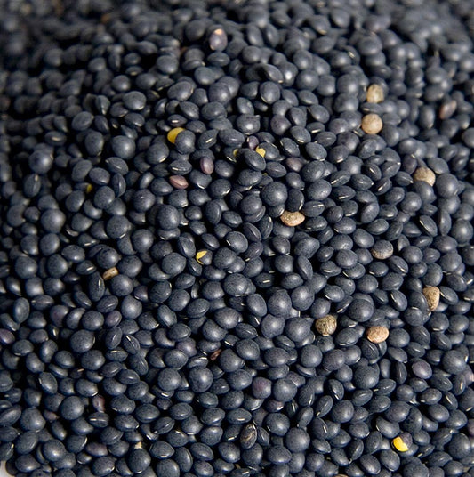 Linser, Beluga, sorte, økologiske, 1 kg