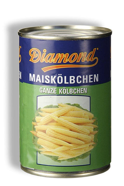Mini-majskolber, i saltlage, 425 g