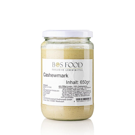 CHEF FOOD Cashewnødder, kerne/pasta, 650 g, 650 g