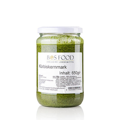 CHEF FOOD Græskarkernemasse, 100 % masse uden tilsætningsstoffer, 650 g