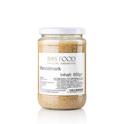 CHEF FOOD Mandelmasse, 100 % masse uden tilsætningsstoffer, 650 g