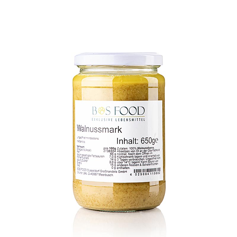 CHEF FOOD Valnødpuré, 100 % puré uden tilsætningsstoffer, 650 g