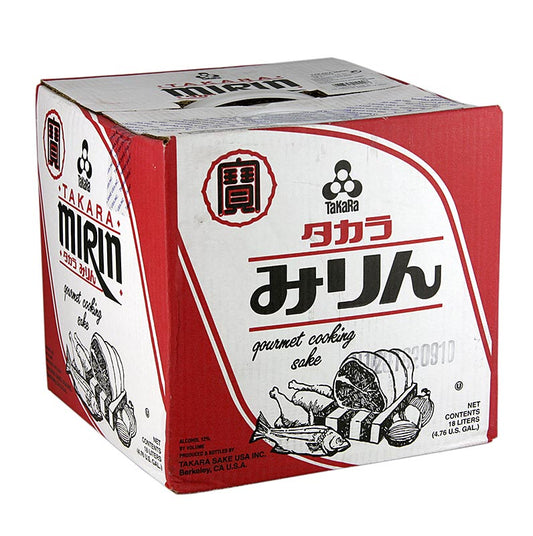 Mirin Takare – sød risvin, alkoholisk krydderi, 12 % vol., GMO, 18 l