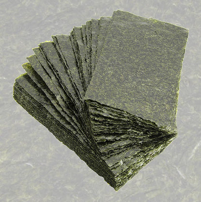 Yakinori halv størrelse, tørrede tangblade, ristede, guld, 125 g