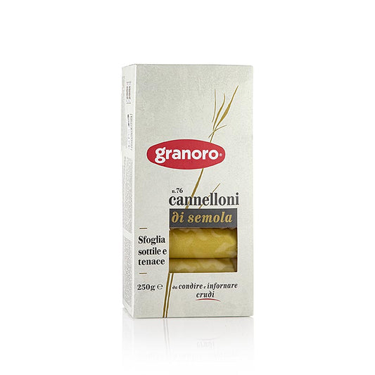 Granoro Cannelloni, ca. 25 ruller/pakke, nr. 76, 250 g