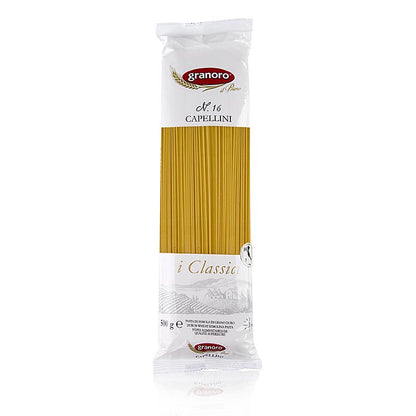 Granoro Capellini, meget tynde spaghetti, 1 mm, nr. 16, 500 g