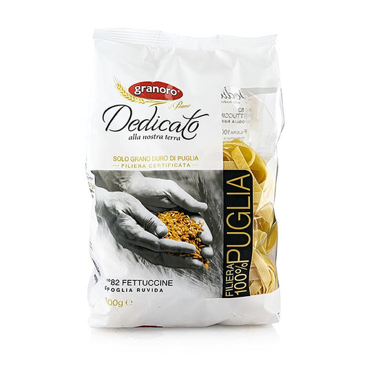 Granoro Fettuccine, brede båndnudler, nr. 82, 500 g
