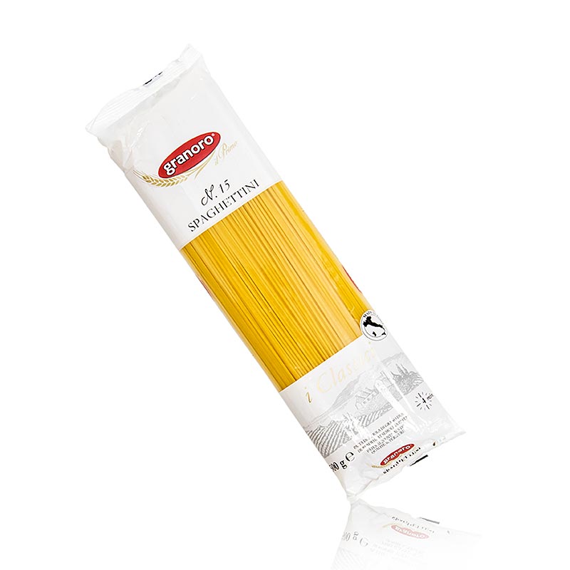 Granoro Spaghettini, tynde spaghetti, 1,2 mm, nr. 15, 500 g