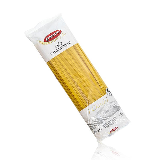 Granoro Tagliatelle, lige båndnudler, 5 mm, nr. 2, 500 g