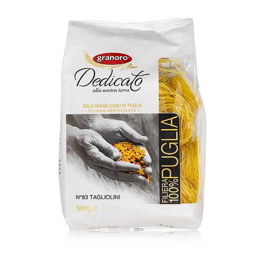 Granoro Tagliolini Nidi, 2 mm, båndnudler i rede, nr. 83, 500 g