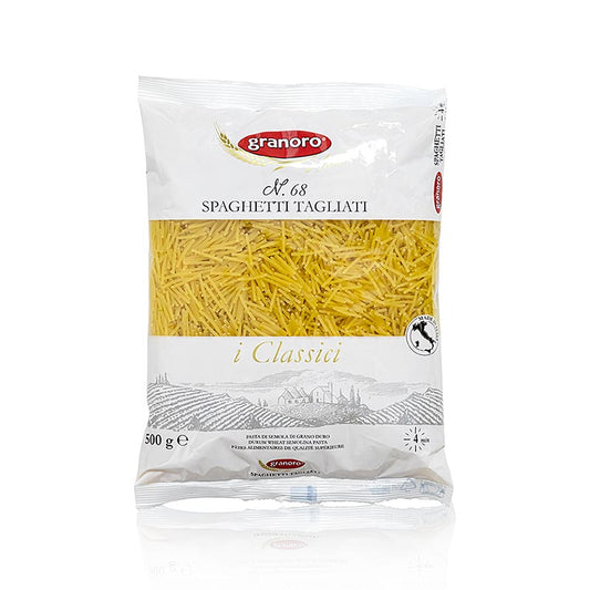 Granoro Vermicelli Tagliati, tynde korte suppenudler, nr. 68, 500 g