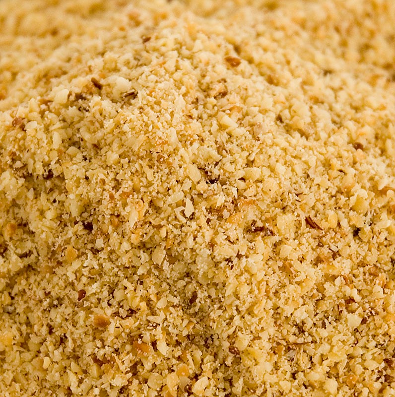 Hasselnøddegryn, mørke, ristede, grove, 1 kg
