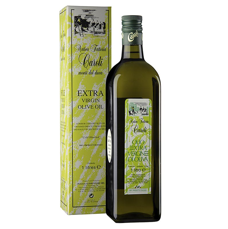 Ekstra jomfruolivenolie, Caroli "Antica Fattoria", 1. presning, 1 l