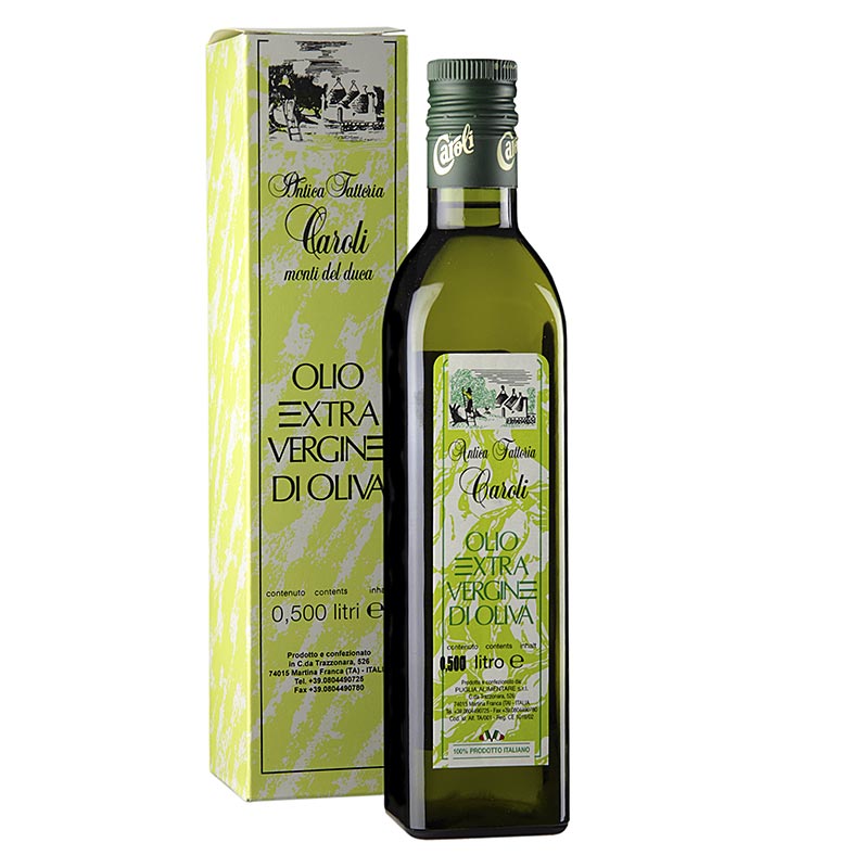 Ekstra jomfruolivenolie, Caroli "Antica Fattoria", 1. presning, 500 ml