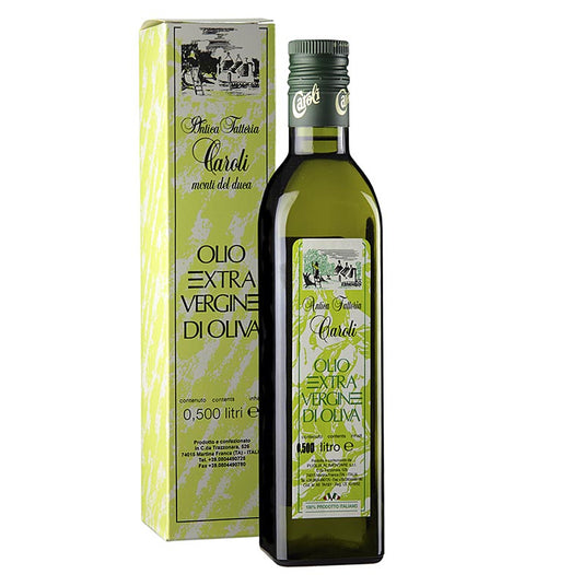 Ekstra jomfruolivenolie, Caroli "Antica Fattoria", 1. presning, 500 ml