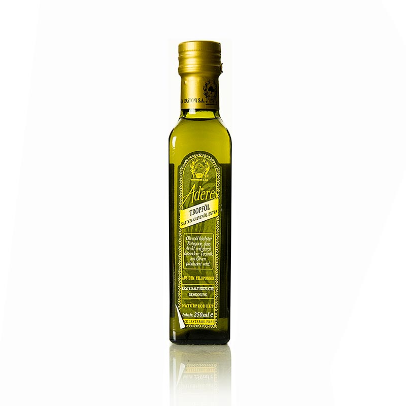 Ekstra jomfruolivenolie, Aderes Tropföl, Peloponnes, 250 ml