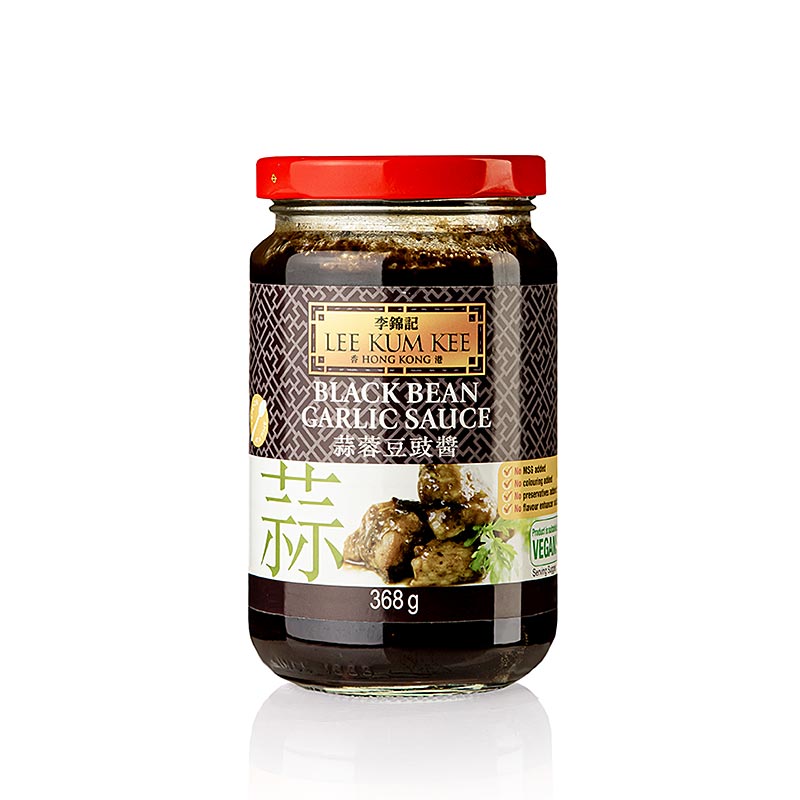 Sort bønnepasta, med hvidløg, Lee Kum Kee, 368 g