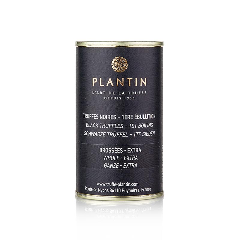 Ekstra vintertrøfler (Tuber Melanosporum), hele trøfler, runde, Plantin, 105 g