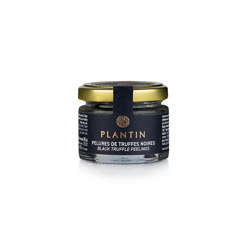 Vintertrøffel (Tuber Melanosporum), pelures, trøffelskræl og -skiver, Plantin, 30 g