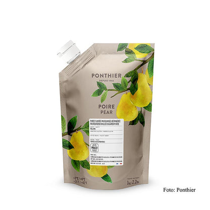 Puré – pære, med sukker, 1 kg