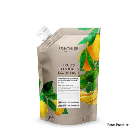 Ponthier eksotisk blandingspuré, med sukker, 1 kg