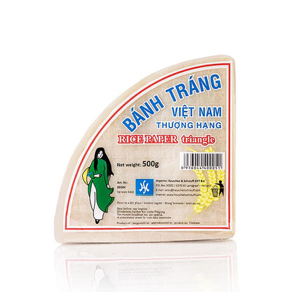 Rispapir, trekantet, 15 cm sidelængde, 500 g, 57 ark