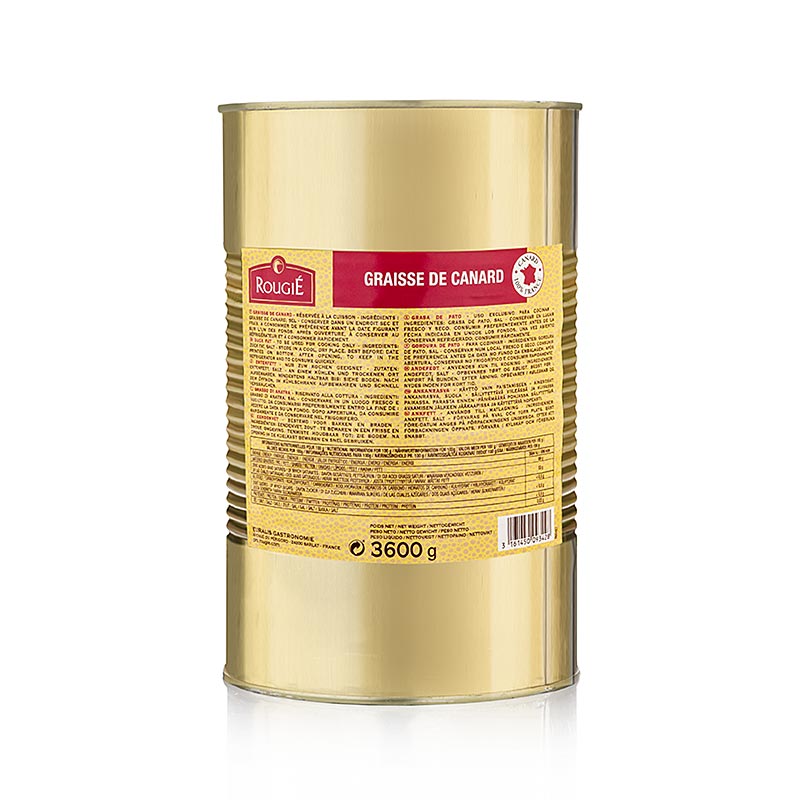 Andesmør, let saltet, Rougié, 3,6 kg