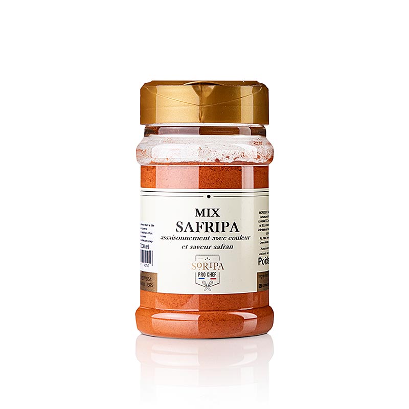 Safripa – safran-aromablanding, med paprika og gurkemeje, 170 g