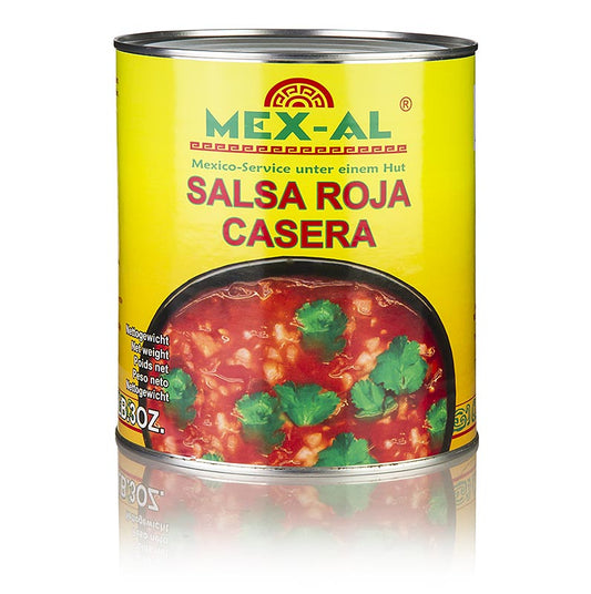 Salsa Cassera, rød, passer godt til tortillachips, 2,8 kg