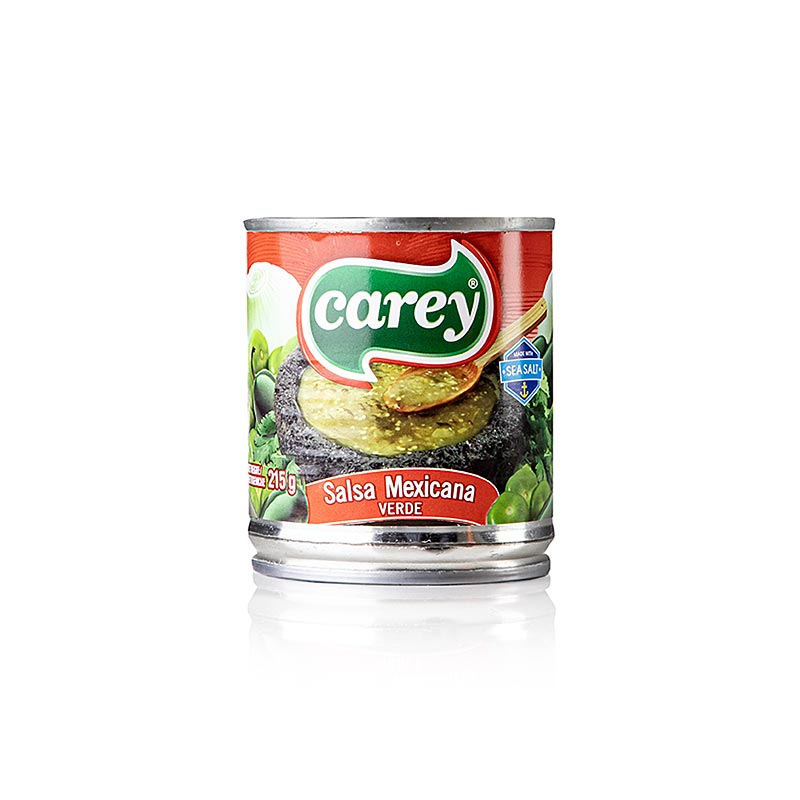 Salsa Verde, grøn, passer rigtig godt til tortillachips, 215 g