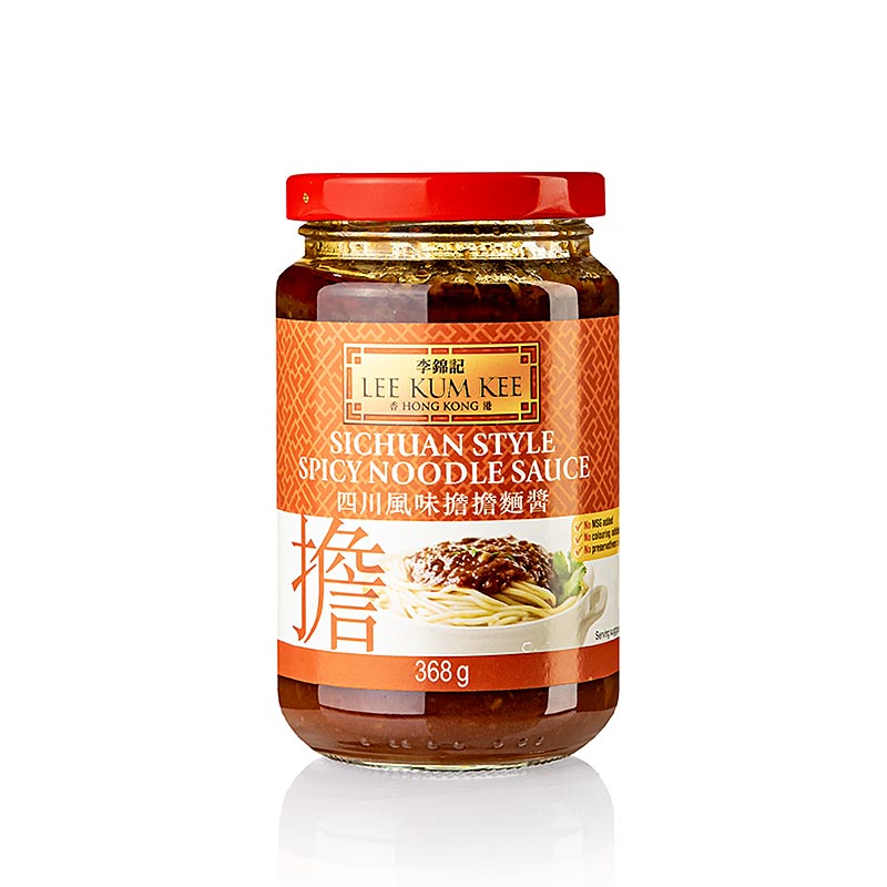 Sichuan-nudelsauce, krydret, Lee Kum Kee, 368 g