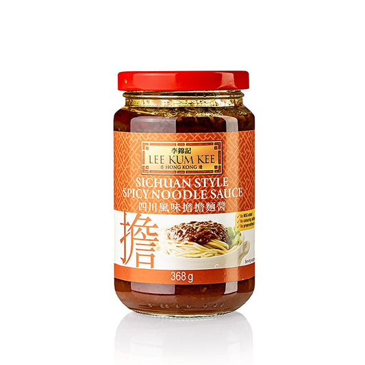 Sichuan-nudelsauce, krydret, Lee Kum Kee, 368 g