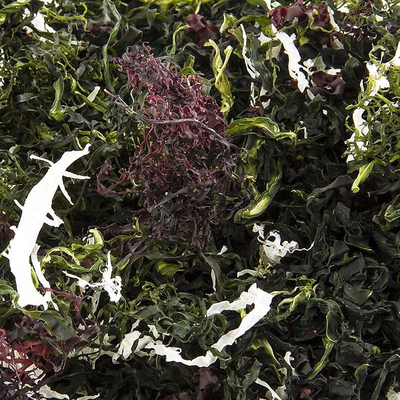 Kaiso tørret tangblanding, tørret tang, 6 tangsorter til Kaiso-salat, 100 g