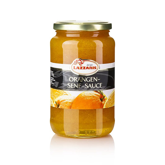 Lazzaris - Appelsin-sennepsauce, efter Tessiner-opskrift, 580 ml