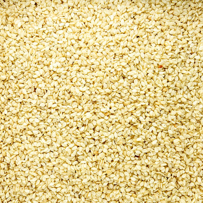 Sesamfrø, afskallede, hvide, 1 kg