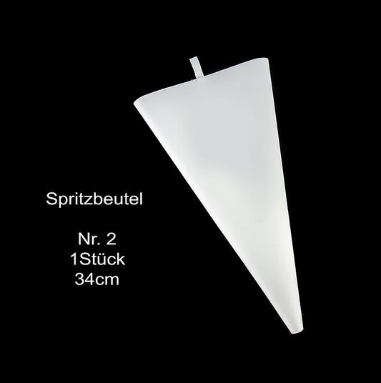 Sprøjtepose nr. 2, standard, 34 cm, Schneider, 1 stk.