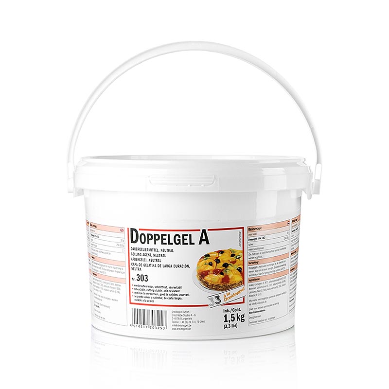 Torteglasur Doppelgel, Dreidoppel, nr. 303, 1,5 kg