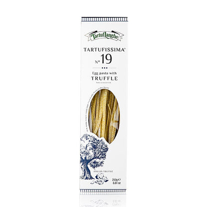 Tartuflanghe trøffel-nudler, tagliatelle, med 7 % sommertrøffel, nr. 19, 250 g