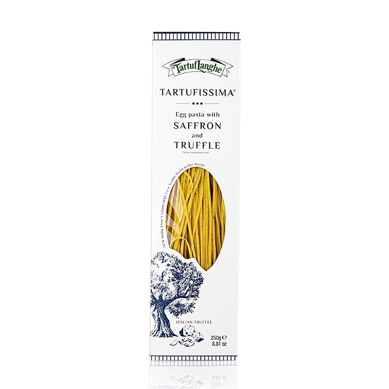 Tartuflanghe trøffel-nudler, safran, med 3 % sommertrøffel, 250 g
