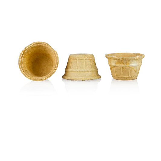 Vaffelbægre i portionsstørrelse, ø 27/40x27 mm, 22 ml, 2,9 kg, 1.380 stk