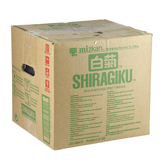 Risvineddike til sushi, Shiragiku, med salt, Mizkan, 20 l