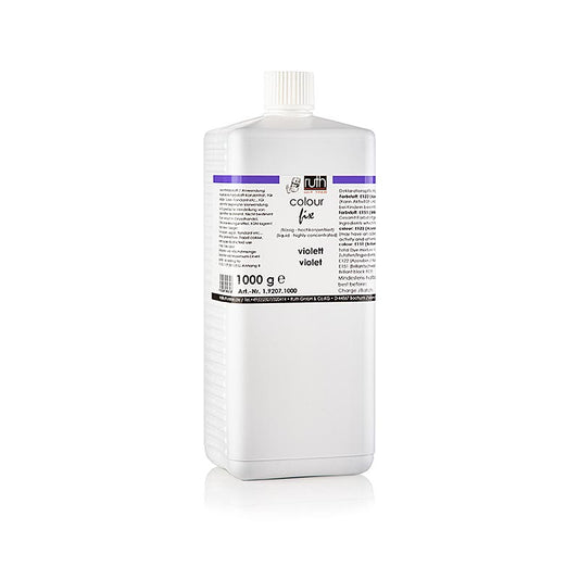 Flydende fødevarefarve, violet, 9807, Ruth, 1 kg