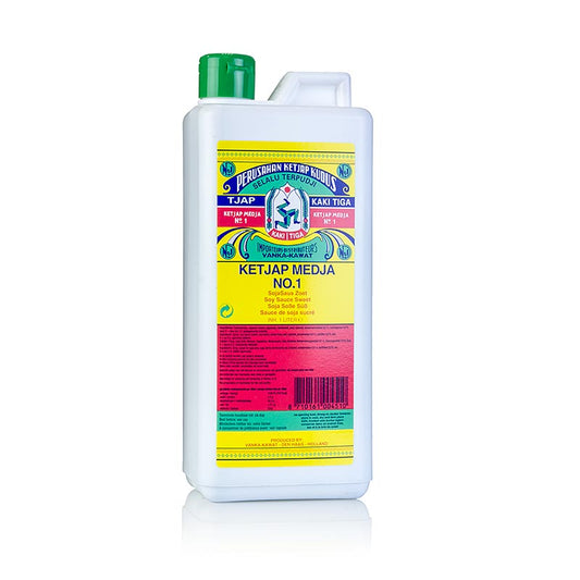 Soja-Ketjap Kaki Tiga, sød, Malaysia, 1 l