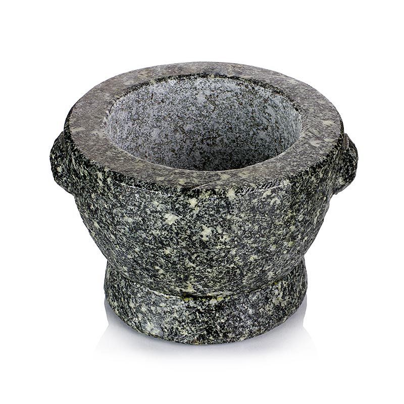 Stenmørtel, ø 16,5 cm udvendigt, ø 12 cm indvendigt, 11 cm høj, ca. 4 kg, 1 stk
