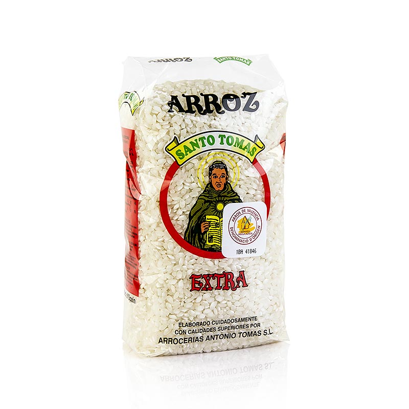 Arroz Extra, rundkornet ris, til paella eller ris med mælk, Spanien, 1 kg