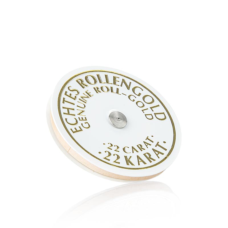 Guld - rulleguld, 22 karat, 3 mm bredt, E175, 21 m
