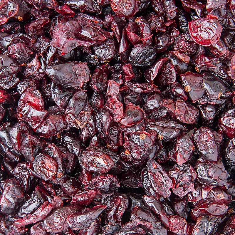 Tørrede tranebær, usvovlede, sødet, lyse, USA, 1 kg