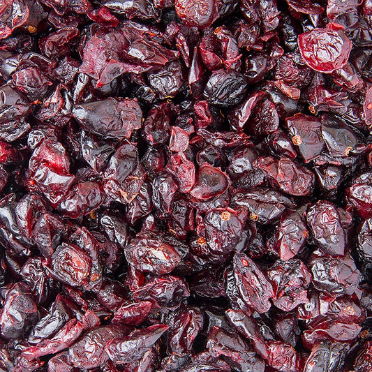 Tørrede tranebær, usvovlede, sødet, lyse, USA, 1 kg